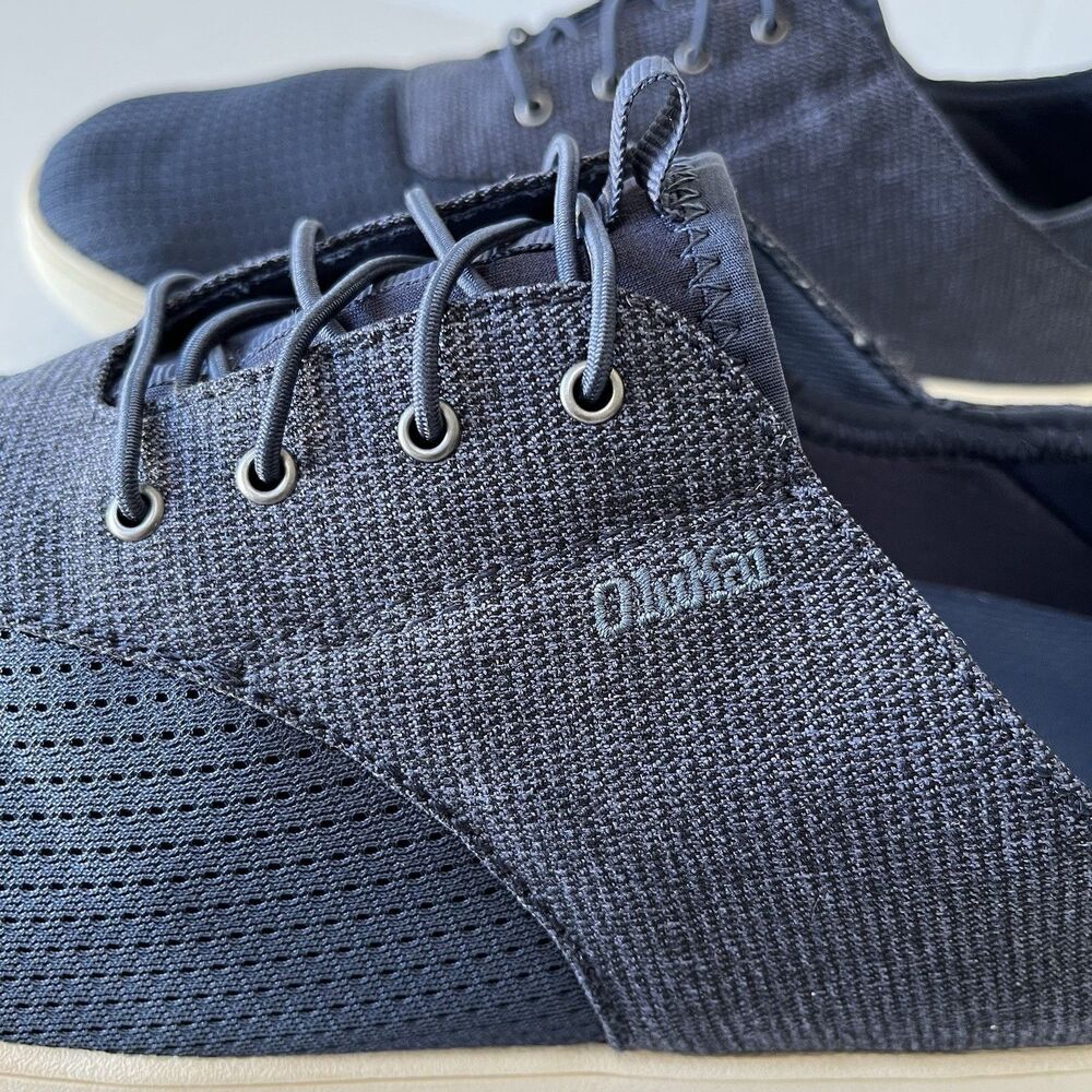 OluKai Nohea Moku Boat Shoes Mens Sz 11 Slip On Breathable Mesh Barefoot Comfort - Picture 15 of 16